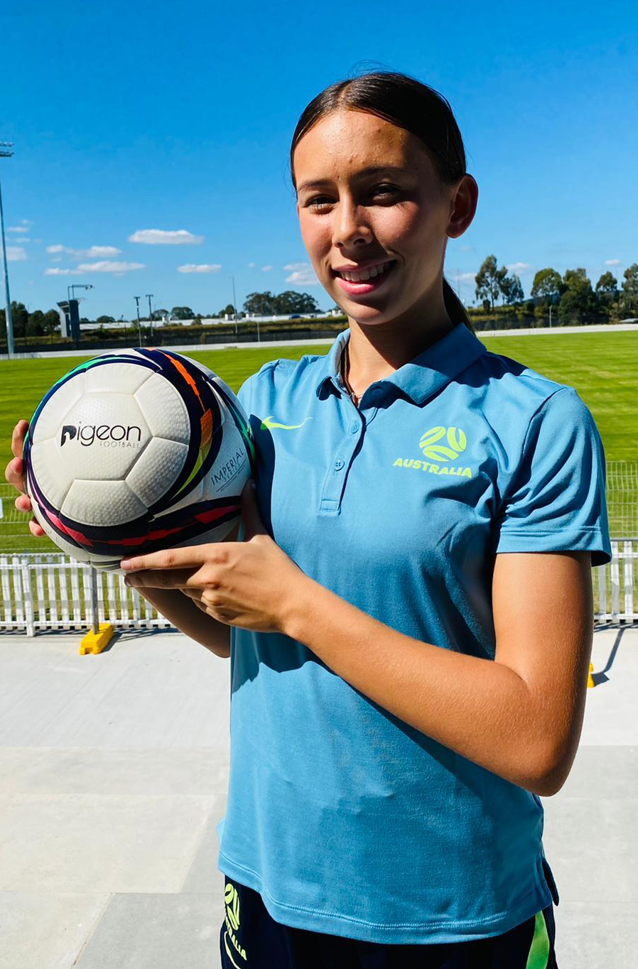 Pigeon Football Ambassador Program Begins - Welcome Adelaide Wyrzynski!
